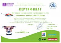 Сертификат сотрудника Казанцева В.В.