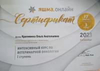 Сертификат клиники Ника